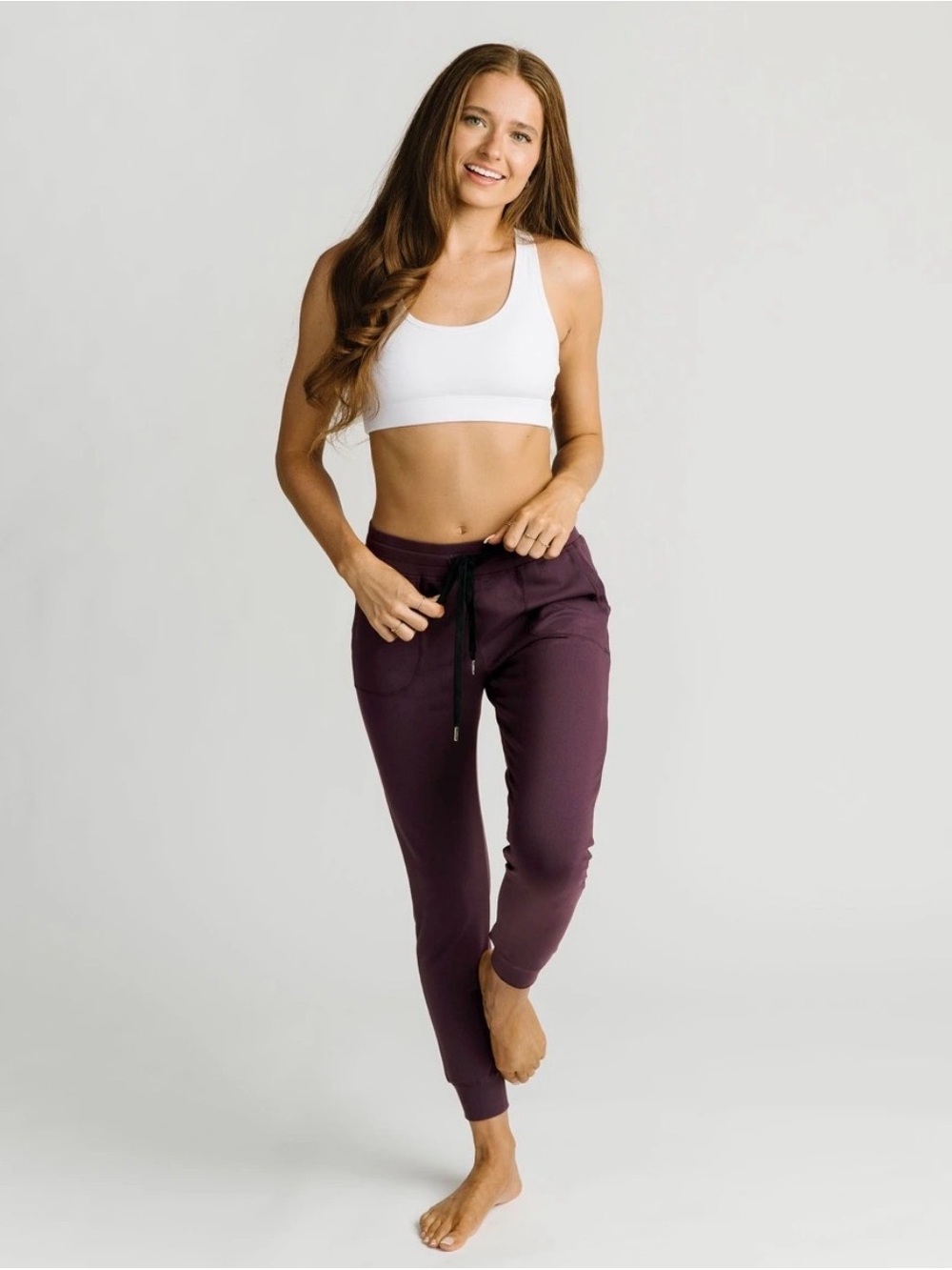 Zyia Plum Unwind Jogger- Women's
